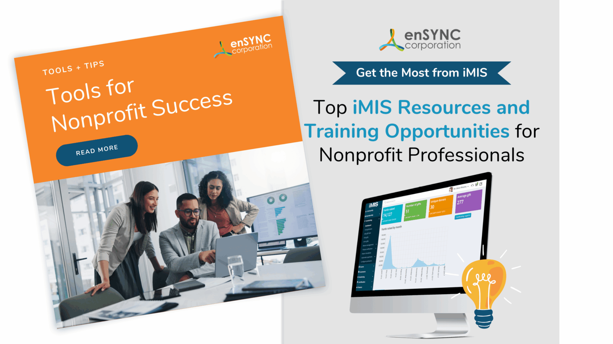 Display ad examples from enSYNC