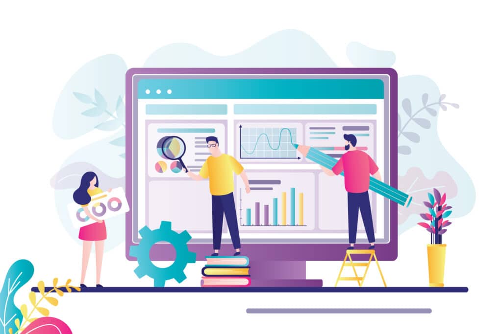 Illustration depicting marketing measurement